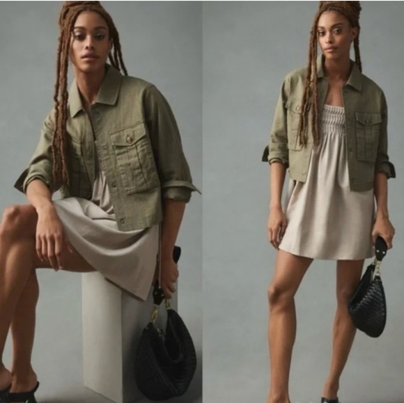 New Anthropologie Dolan Utility Jacket Medium - Picture 10 of 10